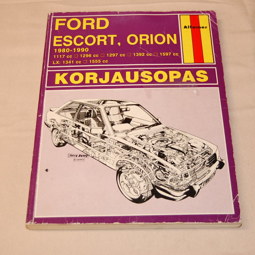 Korjausopas Ford Escort, Orion 1980-1990